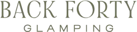 Back Forty Glamping Logo